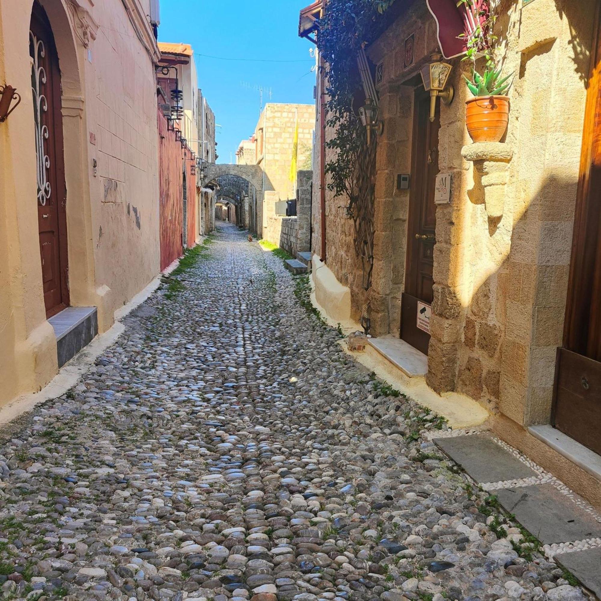 Вилла Megiston House In Old Town Rhodes Родос Экстерьер фото